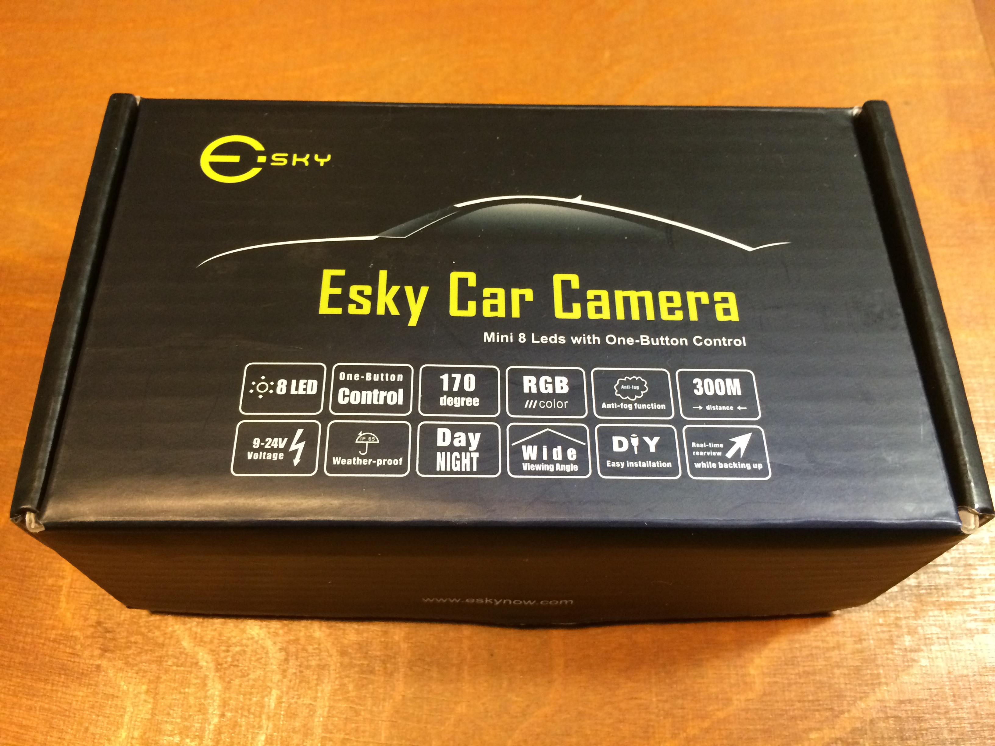Esky EC170-27 8 LED Car Reversing Camera 1