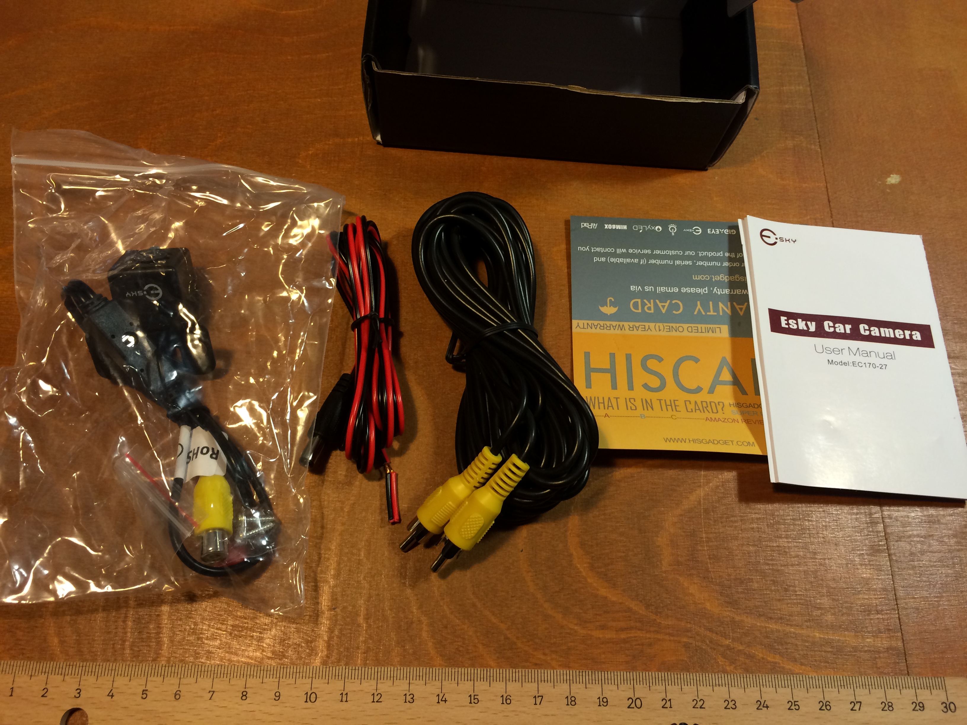 Esky EC170-27 8 LED Car Reversing Camera 4