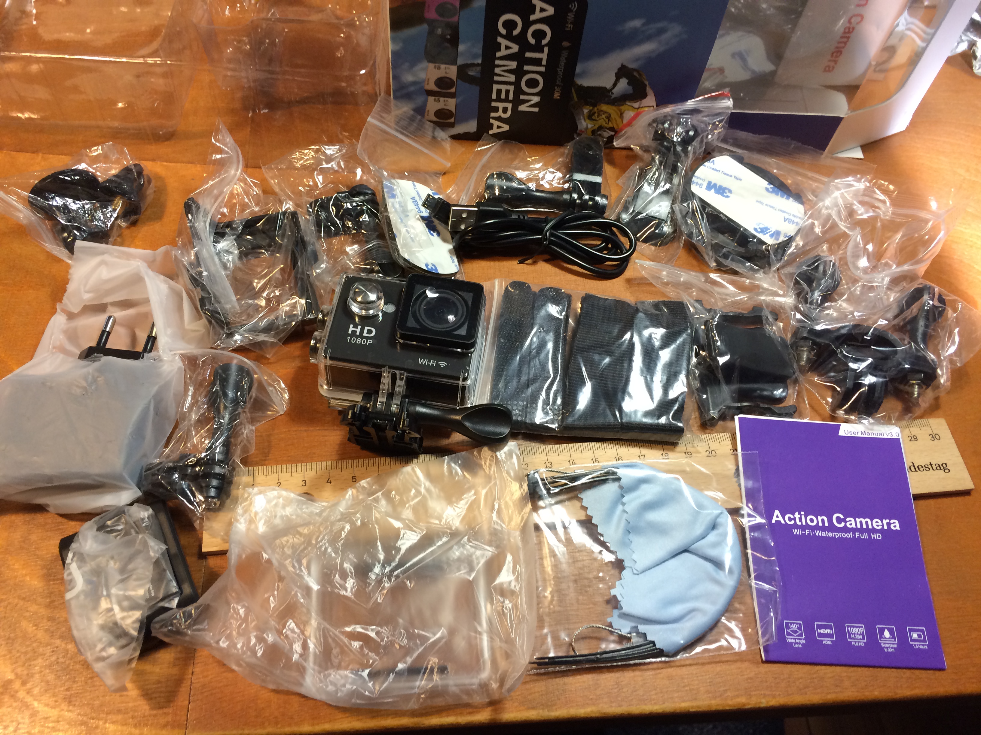 MAOZUA HD Action Camera 1080P 4