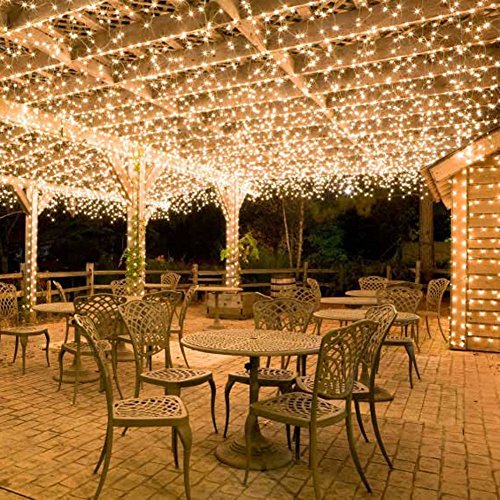 Colleer LED light chain 300 LED for indoor and outdoor 0-large
