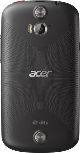 Acer Liquid E1 test black Backside