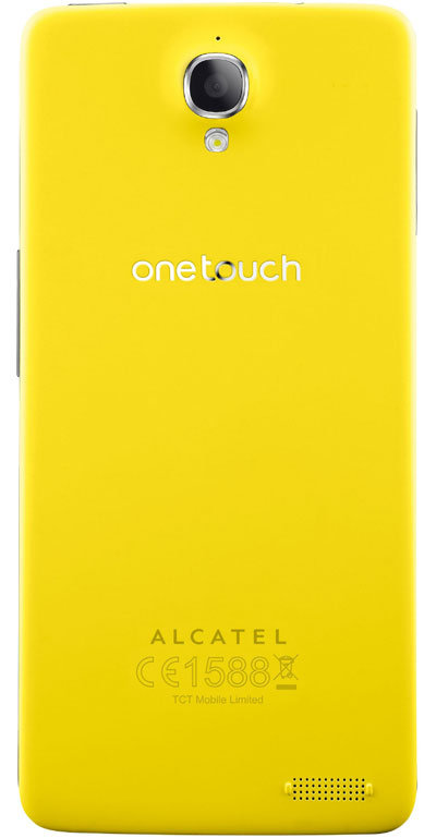 Alcatel One Touch Idol X in Yellow