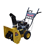 Petrol snowblower Test