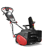 Electric snowblower Test
