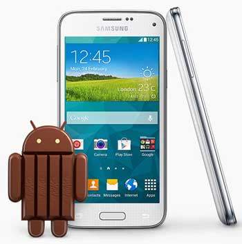 Galaxy S5 Mini Duos comes with Android 4.4