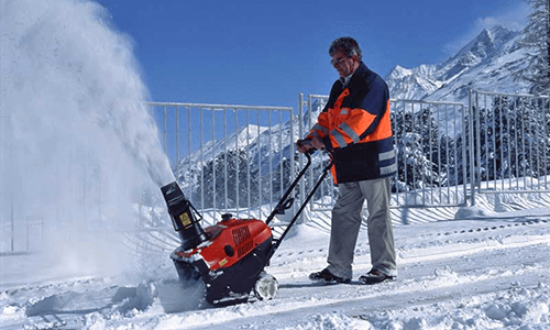 Snowblowers operation