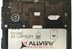 SIM slots in Allview V1 Viper