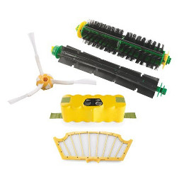Cleaning system of the iRobot Roomba 565 PET