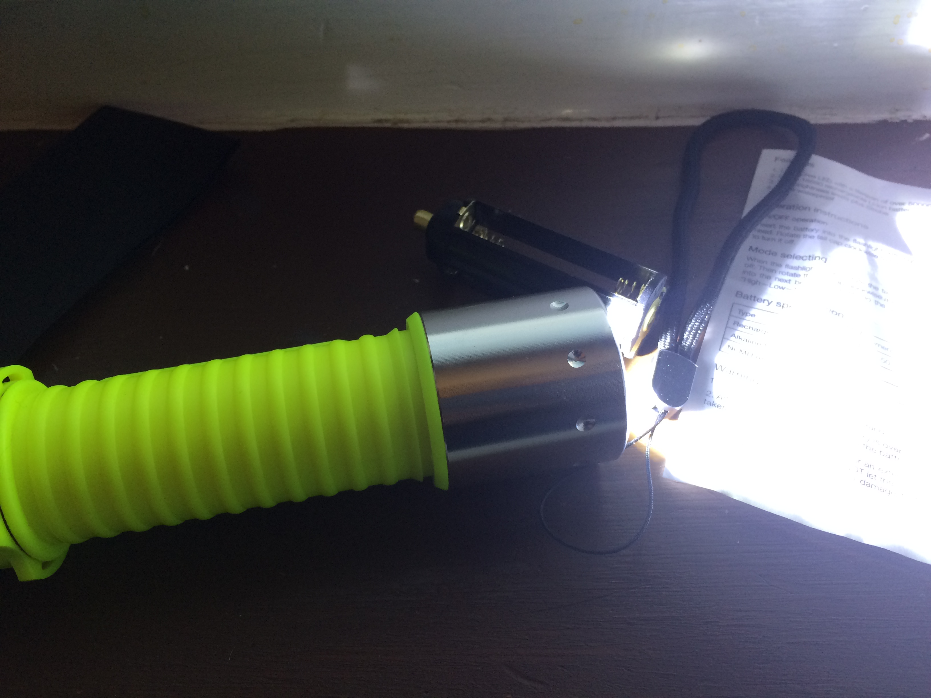 OxyLED DF20 Tauchlampe 8