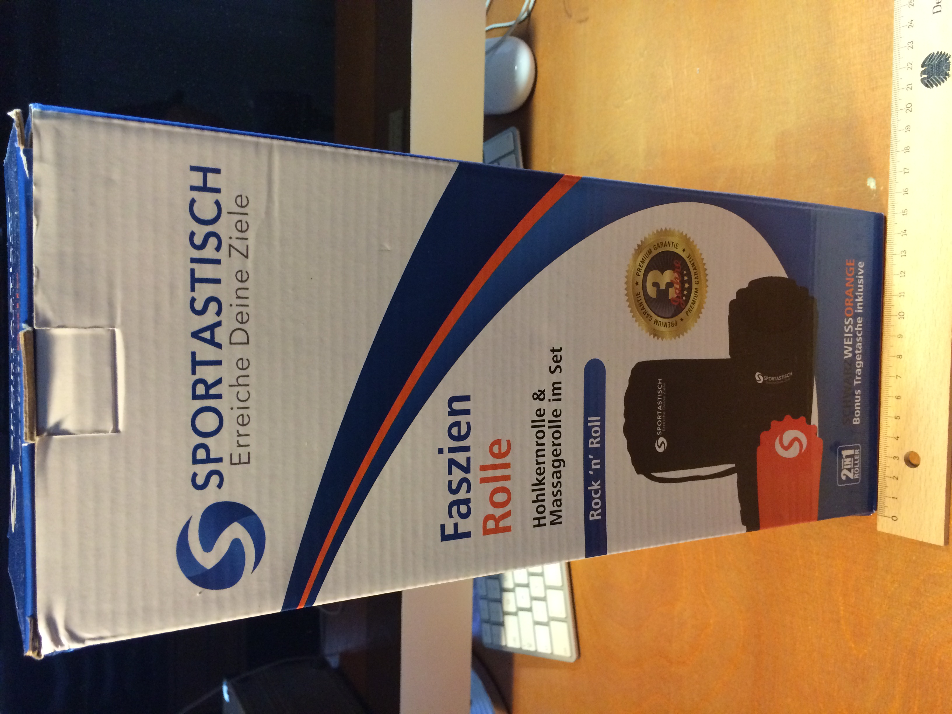Premium 2 in 1 Faszienrolle von Sportastisch 1