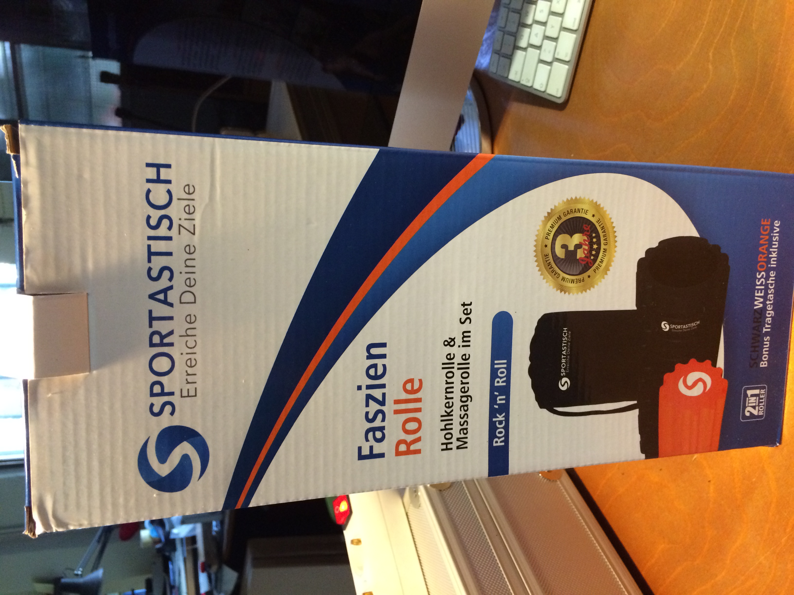 Premium 2 in 1 Faszienrolle von Sportastisch 5
