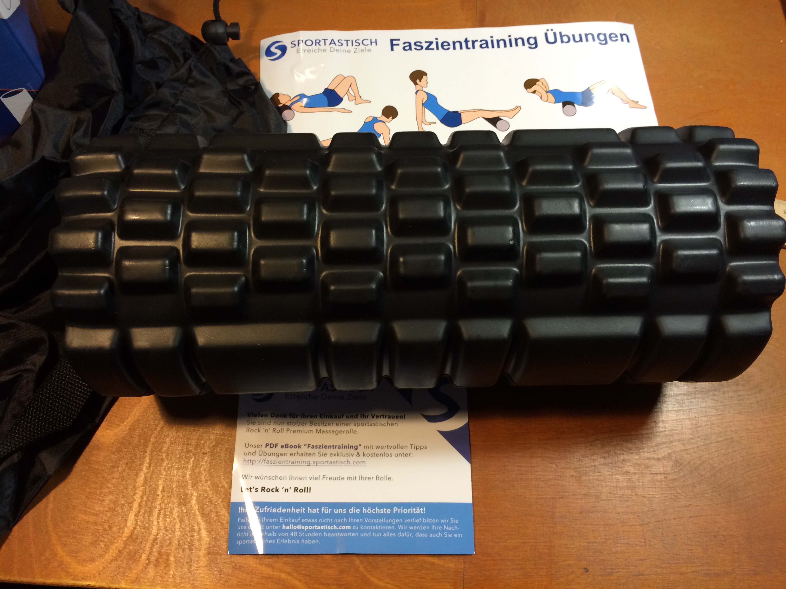 Premium 2 in 1 Faszienrolle von Sportastisch 7